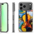 thumbnail image 1 of For iPhone 17 Pro Shockproof Protective Phone Case, by OneToughShield - Violin, 1 of 5