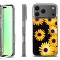thumbnail image 1 of For iPhone 17 Pro Shockproof Protective Phone Case, by OneToughShield - Yellow Flower, 1 of 5