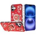 For iPhone 17 Splendid Glitter with Diamonds All Around Edges Ring ...