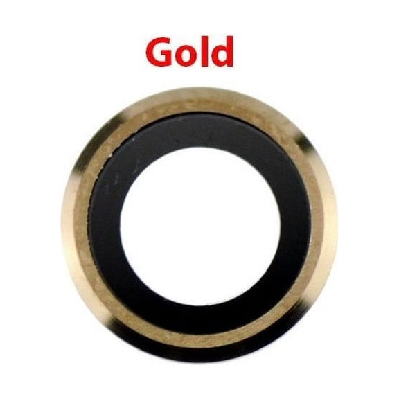 For iPhone 6 / 6S Plus Rear Camera Glass Lens Gold