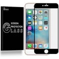 thumbnail image 1 of For iPhone 6S Plus / iPhone 6 Plus [BISEN] Tempered Glass [Full Coverage] Screen Protector, Edge-To-Edge Protect, Anti-Scratch, Anti-Shock, Shatterproof, Bubble Free [Black], 1 of 3