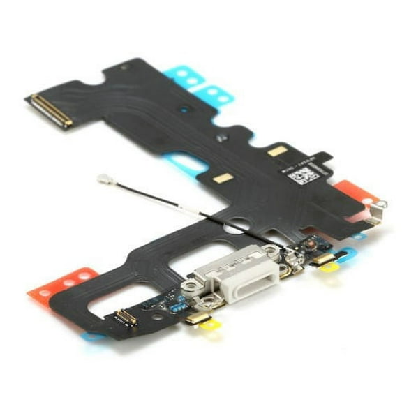 For iPhone 7 Charging Port Flex With Dual Microphone White