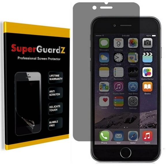 For iPhone 7 Plus 5.5" - SuperGuardZ Privacy Anti-Spy Screen Protector, Anti-Scratch, Anti-Bubble, Anti-Fingerprint