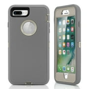 For iPhone 7 Plus Case Rugged Shockproof Hard Case Protective Cover