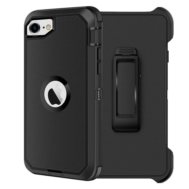 For iPhone SE 2022/iPhone SE 2020 Case Shockproof Heavy Duty Cover