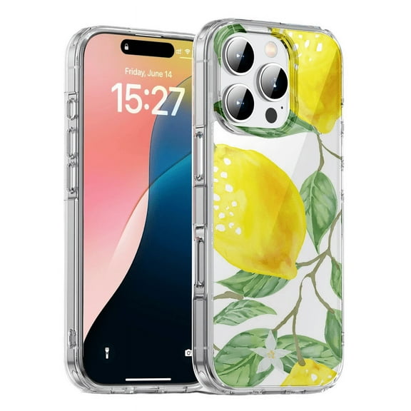 HZSY. Protective Gel Phone Case for iPhone XR - Printed lemon