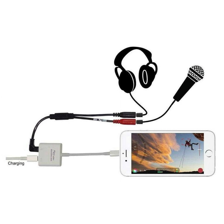 Record audio ipad headphone jack clearance