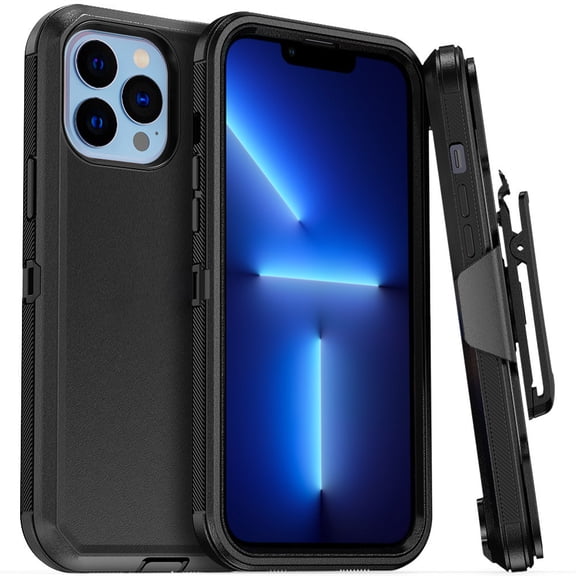 For iPhoneHeavy Duty Shockproof Rugged Case Cover+ Belt Clip Holster