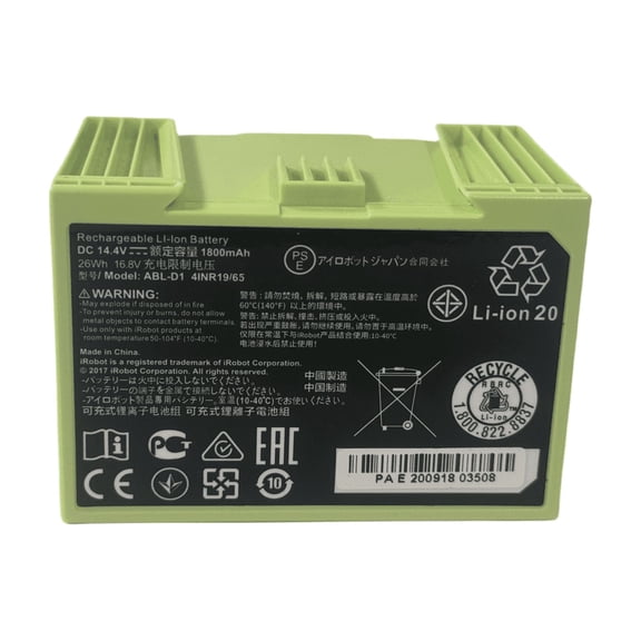 For iRobot Roomba Battery i7 e6 7550 e5 e5152 e5154 ABL-D1 e and i Series 36Wh