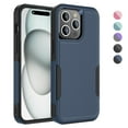 thumbnail image 1 of For iphone 15 Pro Max Phone Case, Ebizware Shockproof Case Military Grade Heavy Duty Full Body Protection Rugged Cover for iphone 15 Pro Max 6.7", Blue, 1 of 9
