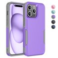 thumbnail image 1 of For iphone 15 Pro Max Phone Case, Ebizware Shockproof Case Military Grade Heavy Duty Full Body Protection Rugged Cover for iphone 15 Pro Max 6.7", Purple, 1 of 9