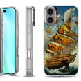 thumbnail image 1 of For iphone 16 Phone Case Cover, by OneToughShield - Butterfly Ship, 1 of 4