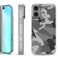 thumbnail image 1 of For iphone 16 Phone Case Cover, by OneToughShield - Camo B/W, 1 of 4