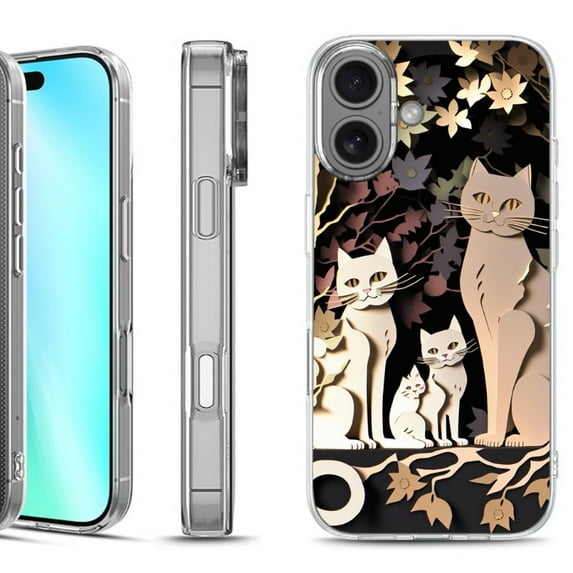 For iphone 16 Phone Case Cover, by OneToughShield - Cat Craft