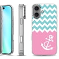 thumbnail image 1 of For iphone 16 Phone Case Cover, by OneToughShield - Chevron/Anchor, 1 of 4