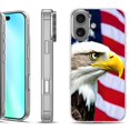 thumbnail image 1 of For iphone 16 Phone Case Cover, by OneToughShield - Eagle, 1 of 4