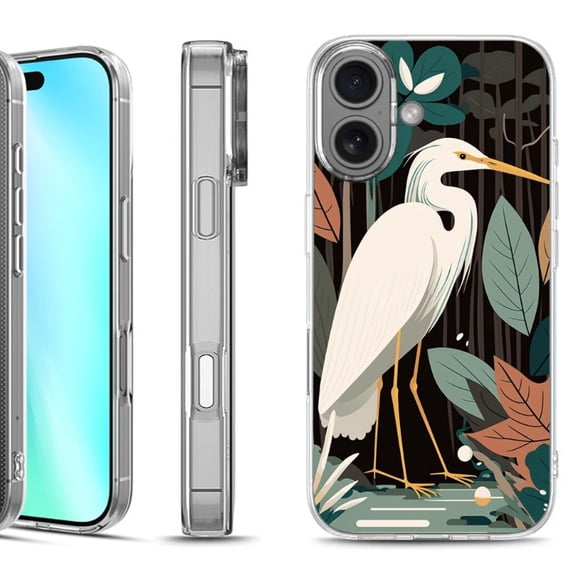 For iphone 16 Phone Case Cover, by OneToughShield - Egret