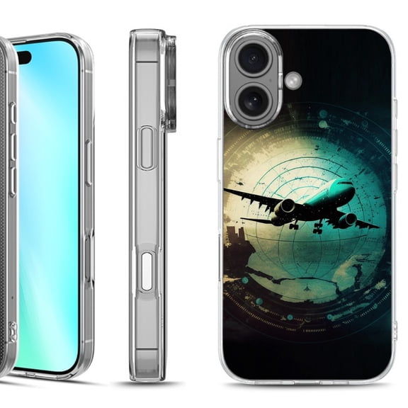 For iphone 16 Phone Case Cover, by OneToughShield - Flight Tracker