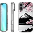 thumbnail image 1 of For iphone 16 Phone Case Cover, by OneToughShield - Fuji Sakura, 1 of 4