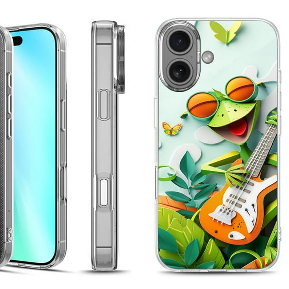 For iphone 16 Phone Case Cover, by OneToughShield – Grasshopper