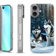 thumbnail image 1 of For iphone 16 Phone Case Cover, by OneToughShield - Husky Snow, 1 of 4