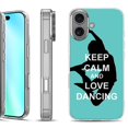 thumbnail image 1 of For iphone 16 Phone Case Cover, by OneToughShield - Keep Calm / Dancing, 1 of 4