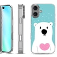 thumbnail image 1 of For iphone 16 Phone Case Cover, by OneToughShield - Pola Bear, 1 of 4