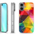 thumbnail image 1 of For iphone 16 Phone Case Cover, by OneToughShield - Polygon, 1 of 4