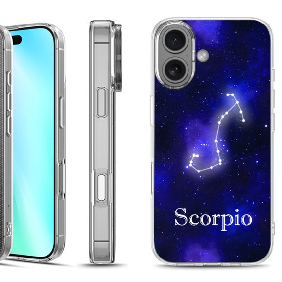 For iphone 16 Phone Case Cover, by OneToughShield - Scorpio