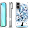 thumbnail image 1 of For iphone 16 Phone Case Cover, by OneToughShield - Snowflakes Tree, 1 of 4