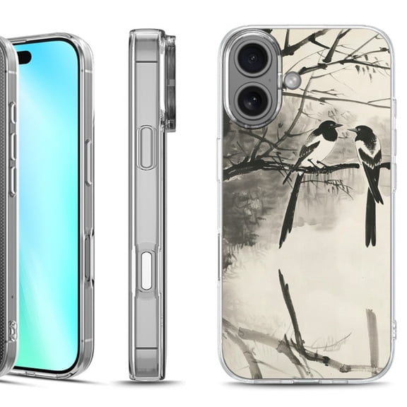 For iphone 16 Phone Case Cover, by OneToughShield - Springtime Birds