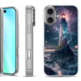 thumbnail image 1 of For iphone 16 Phone Case Cover, by OneToughShield - Surreal Lighthouse, 1 of 4