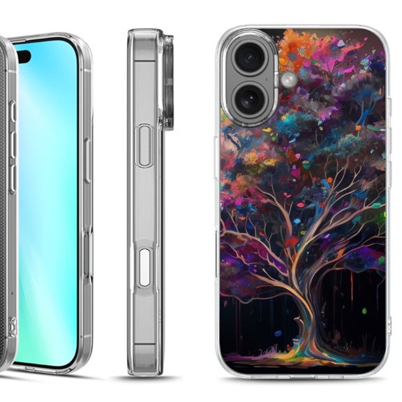 For iphone 16 Phone Case Cover, by OneToughShield - Tree of Life