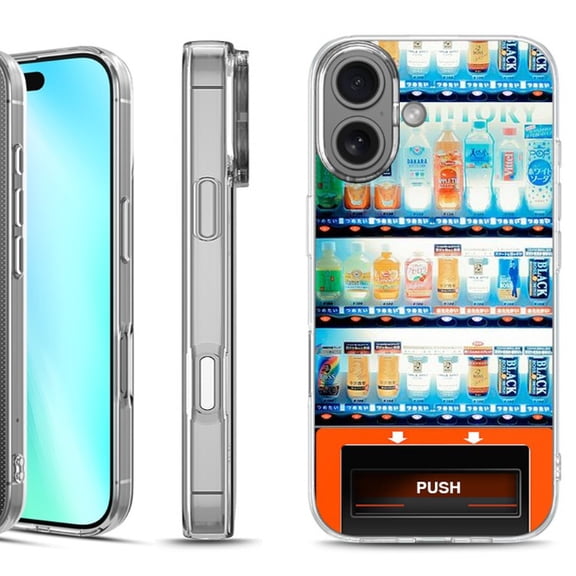 For iphone 16 Phone Case Cover, by OneToughShield - Vending Machine