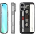 thumbnail image 1 of For iphone 16 Phone Case Cover, by OneToughShield - Vintage Cassette, 1 of 4