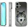 thumbnail image 1 of For iphone 16 Phone Case Cover, by OneToughShield - Wolf Face, 1 of 4
