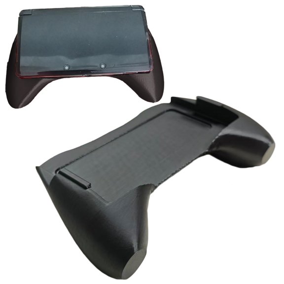 For old 3DS Handle Controller DIY Controller 3D Printed Grip Handle for old 3DS Game Console Holding Handle Ergonomic Design