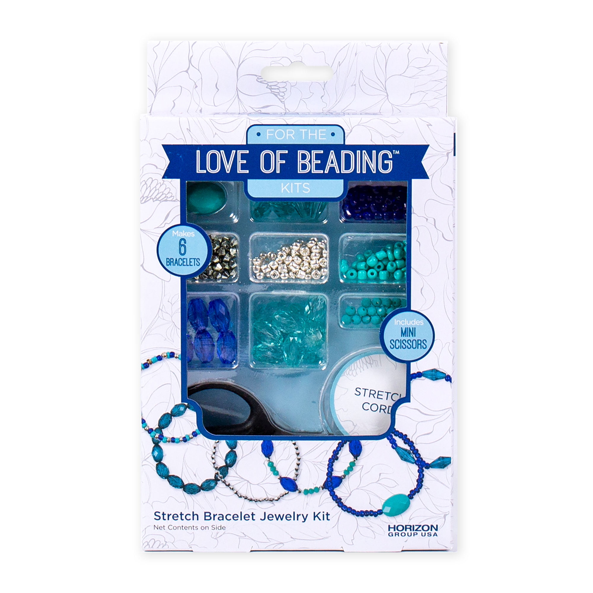 The Love Celebration DIY Stretchy Bracelet Jewelry Making Bead Kit