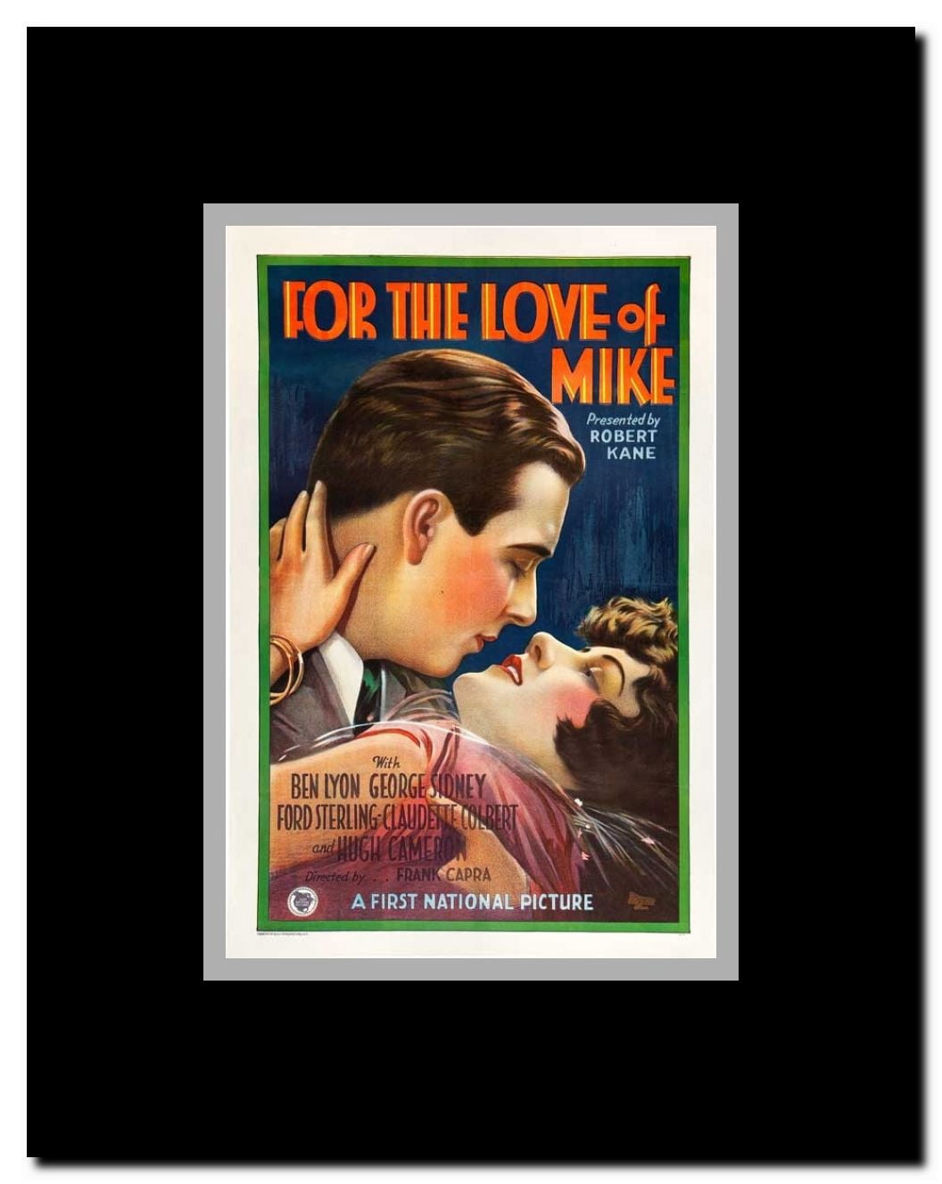 For the Love of Mike Framed Movie Poster