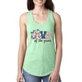 thumbnail image 1 of For the Love of the Game Sports Ladies Racerback Tank Top, Mint, Small, 1 of 5