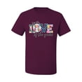 thumbnail image 1 of For the Love of the Game Sports Men's Graphic T-Shirt, Maroon, 3X-Large, 1 of 4