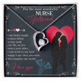 thumbnail image 1 of For the most wonderful nurse girlfriend Forever Necklace w Message Card, 1 of 20