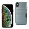 thumbnail image 1 of For use with iphone Xs Max Slim Armor Hybrid Case With Card Holder In Navy, 1 of 4