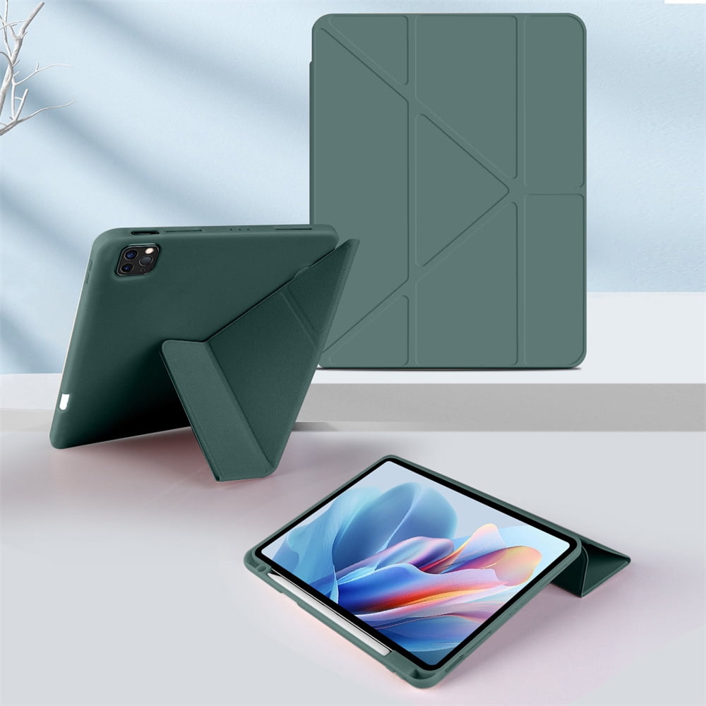 For2024M2protective case deformation Yfold for ipad 10.2 leather case