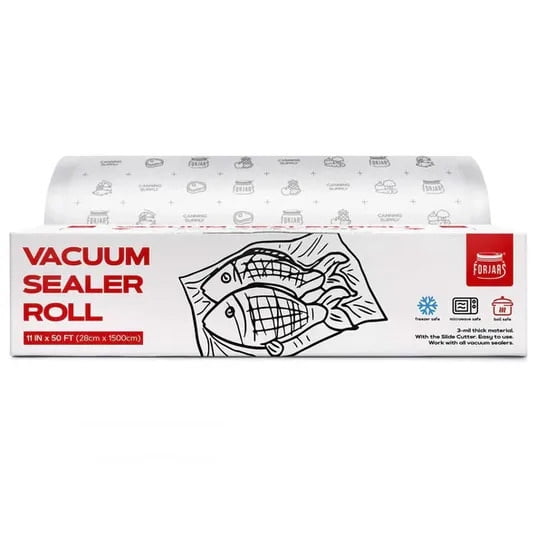 ForJars Vacuum Sealer Roll, 11 inch-150 ft roll