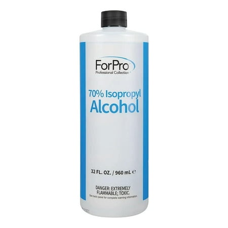 ForPro Professional Collection 70% Isopropyl Alcohol (IPA), Pure & Unadulterated Concentrated Alcohol, 32 Fl Oz (960 ml)