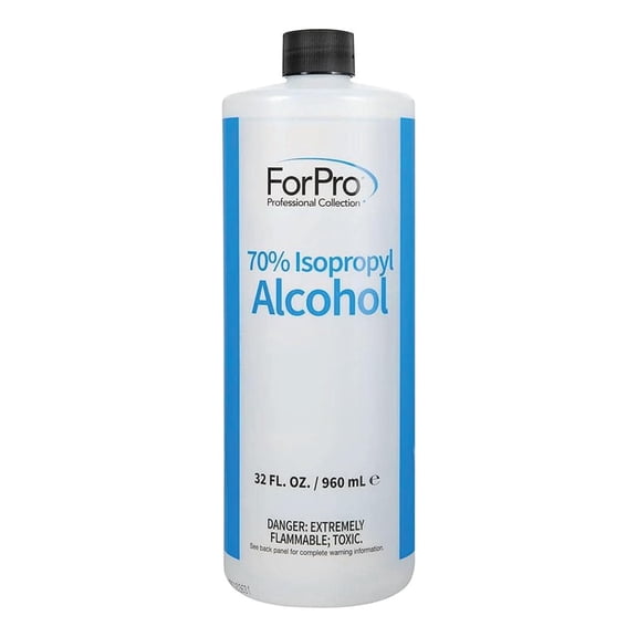 ForPro Professional Collection 70% Isopropyl Alcohol (IPA), Pure & Unadulterated Concentrated Alcohol, 32 Fl Oz (960 ml)