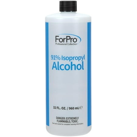 ForPro 91% Isopropyl Alcohol (IPA), Pure & Unadulterated Concentrated Alcohol, 32 Fl Oz (960 ml)