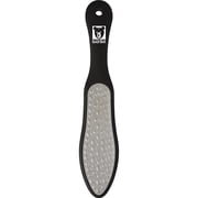 ForPro Black Bear Stainless Steel Pedicure File - Callus Remover Foot File- Double-Sided Professional Quality File for Heels and Feet- 10.5’’ L
