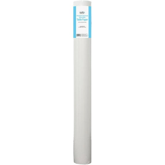 ForPro Premium Extra Wide Table Paper, Smooth, Wrinkle-Resistant, 27 Inches W x 225 Feet L, 2.9 lbs
